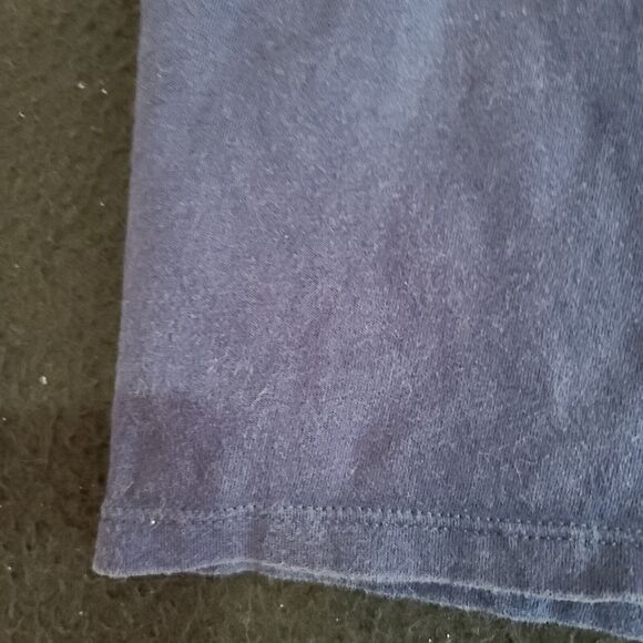 Hanes Womens Perfect Tee Blue Size Large Short Sleeve Pullover - Picture 9 of 12